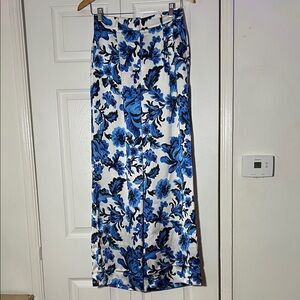 Christian Lacroix Wide Leg High Waist Floral Pant Women’s Small